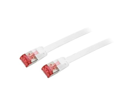 CF2071S Patch cord U/FTP 6 linka CCS PVC biały 5m 32AWG