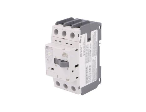 Wyłącznik silnikowy, 4kW, 220690VAC, na szynę DIN, Szczeloność: IP20 MMS-32S 10A