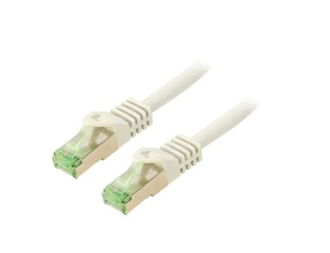 S/FTP8.1-CU-070GY Patch cord S/FTP Cat 8.1 linka Cu LSZH szary 7,5m 26AWG