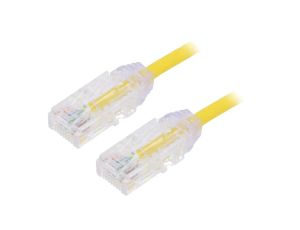 UTP28SP5MYL Patch cord TX6-28™,U/UTP 6 linka Cu LSZH żółty 5m 28AWG