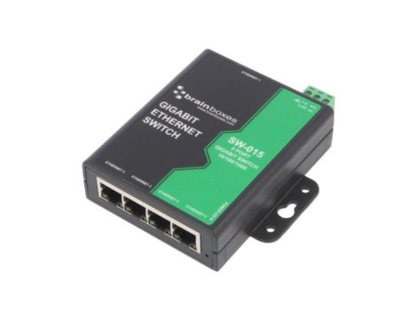 SW-015 Switch Ethernet, (niezarządzalny), liczba portów: 5, 530V DC, RJ45