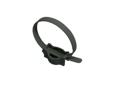 Nylonowy uchwyt TBT z opaską kablową czarny, średnica 16-32mm 100 szt. CELO 432TBT