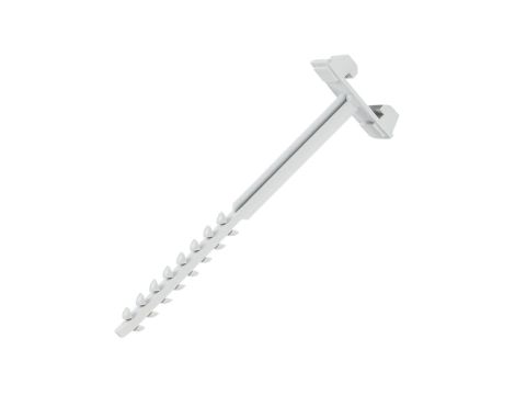 Kołek systemowy CMS 80mm do uchwytu kablowego CMS 15/30 bezhalogenowy szary F-TRONIC 100szt