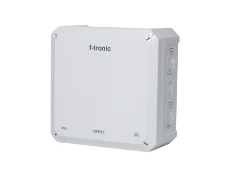Puszka instalacyjna natynkowa NFK18 180x180x93mm bezhalogenowa hermetyczna IP66 szara NEPTUN Compact F-TRONIC