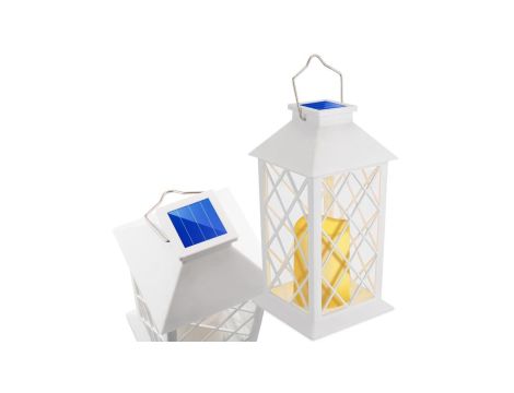 Lampa Solarna Ogrodowa LED Stojąca LIRIO 2 IP44 Wisząca Latarenka LUMILED