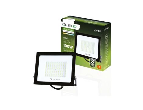 Naświetlacz LED ZUNA2 100W 9000lm 4000K IP65 Czarny LUMILED