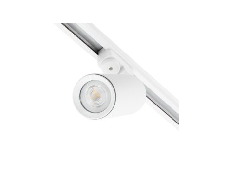 Reflektor Szynowy GU10 Biały RITI Lampa do Szynoprzewodów Jednofazowych