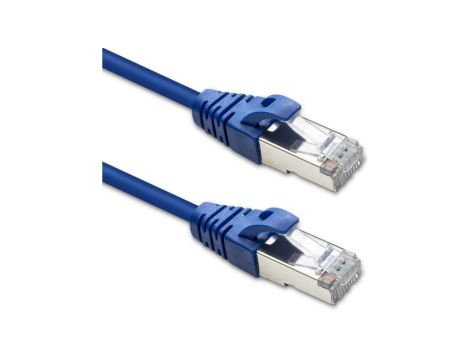 Qoltec Kabel Patchcord FTP CAT6 2 x RJ-45 1.5m High speed Gold Ekranowany