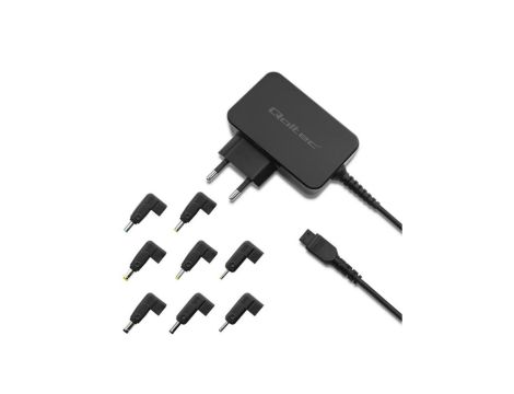 Qoltec Uniwersalny zasilacz do laptopa 30W Automatyczny MultiPlug 8 wtyczek