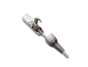 Qoltec Wtyk RJ45 beznarzędziowy STP CAT6A JACK PIN T568B T568A