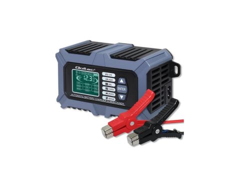 Ładowarka z testerem baterii i funkcją naprawy 12V 6A LCD do AGM LiFePO4 GEL