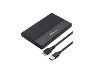 Qoltec Aluminiowa Obudowa Kieszeń na dysk SSD HDD 2.5 SATA USB 3.0 Super speed 5Gb/s 2TB Czarny