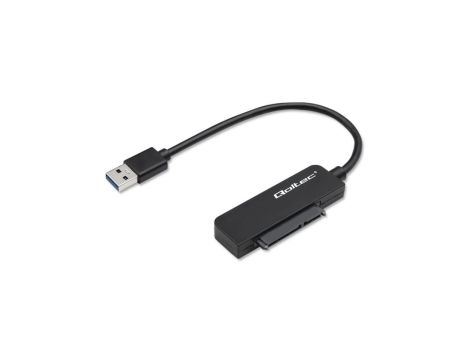Qoltec Adapter SATA Przejściówka na dysk SSD HDD 2.5 USB 3.0 Super speed 5Gb/s 2TB 19cm