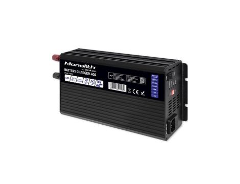 Inteligentna profesjonalna ładowarka Monolith do akumulatorów LiFePO4 AGM GEL SLA 40A 12V