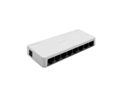 Qoltec SWITCH Przełącznik sieciowy 8 x port RJ45 100Mbps Fast Ethernet LAN