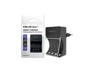 Qoltec Ładowarka do akumulatorków Ni-MH typu R03 AAA R6 AA