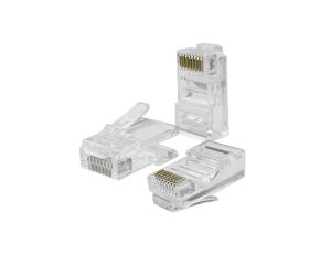 Qoltec Wtyk złącze modularne RJ45 CAT5e UTP Pozłacane styki 10 sztuk