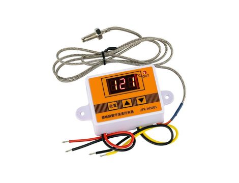 TERMOSTAT ELEKTRONICZNY REGULATOR TEMPERATURY STEROWNIK 0 - 450C 230V