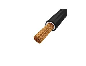 Przewód 4mm2 czarny H07V-K 100m Linka sterownicza BiTOne 450/750V 4879