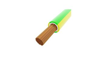 Przewód 4mm2 żół.-ziel. H07V-K 100m Linka sterownicza BiTOne 450/750V 5548