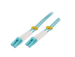 FP3LC01 Patch cord światłowodowy OM3 LC/UPC,z obu stron 1m LSZH