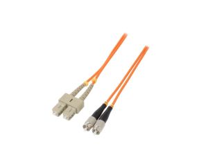 QOLTEC-54050 Patch cord światłowodowy OM2 FC/UPC,SC/UPC 5m LSZH