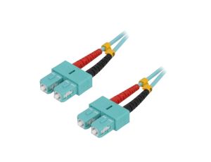 FP3SC00 Patch cord światłowodowy OM3 SC/UPC,z obu stron 0,5m LSZH