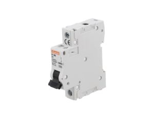 P1MB1PC01 Wyłącznik nadprądowy, 230VAC, Prąd znamionowy: 1A, Bieguny: 1, montaż na szynę DIN