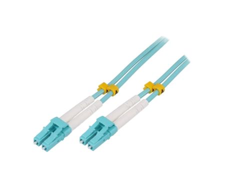 FP3LC00 Patch cord światłowodowy OM3 LC/UPC,z obu stron 0,5m LSZH