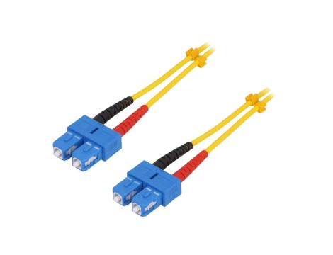 FP0SC10 Patch cord światłowodowy OS2 SC/UPC,z obu stron 10m LSZH