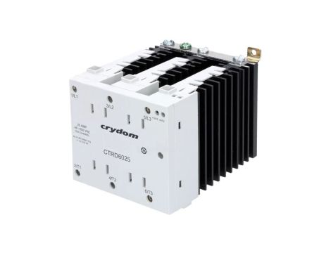 CTRD6025-10 Przekaźnik półprzewodnikowy 25A Uprzeł: 48...600VAC 3-fazowy