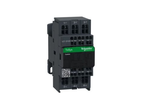 LC1D123BD Stycznik 3-biegunowy NO x3 Styki pomocnicze: NC + NO 24VDC