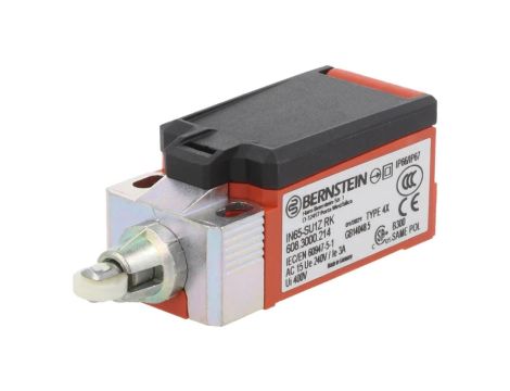 6083000214 Wyłącznik krańcowy NO + NC 5A max.240VAC max.24VDC M20 IP66