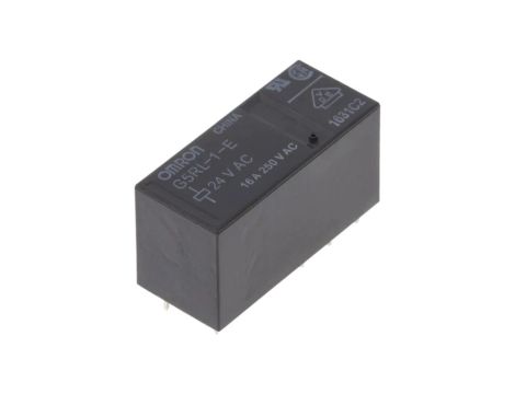 G5RL-1-E-24AC Przekaźnik: elektromagnetyczny SPDT Ucewki: 24VAC 12A/250VAC