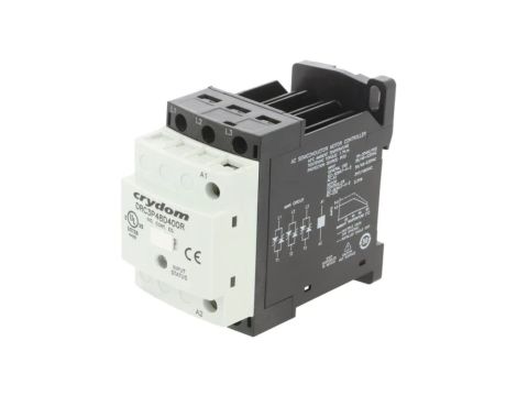 DRC3P48D400R Przekaźnik półprzewodnikowy 4,8A Uprzeł: 48...480VAC 3-fazowy