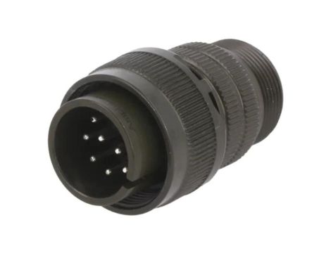 Złącze: okrągłe, wtyk, na przewód, PIN: 10, męskie, lutowanie, MS/DS DS3106A 18-1P