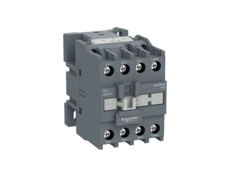 LC1E3810M5 Stycznik 3-biegunowy NO x3 Styki pomocnicze NO 220VAC 38A