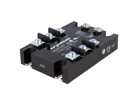 D53TP25D Przekaźnik półprzewodnikowy 25A Uprzeł: 48...530VAC 3-fazowy