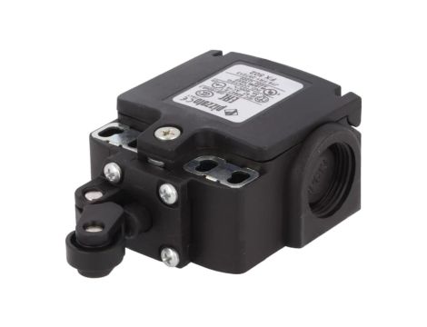 FX502 Wyłącznik krańcowy rolka z tworzywa Ø14mm NO + NC 10A PG13,5