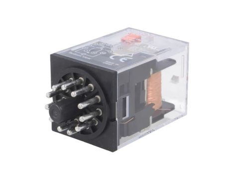 MKS3P-5-24DC Przekaźnik: elektromagnetyczny 3PDT Ucewki: 24VDC 10A/250VAC