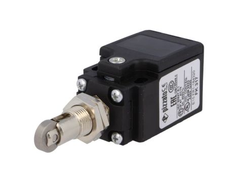 FK317 Wyłącznik krańcowy rolka metalowa poprzeczna Ø12mm NO + NC