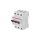 SZ203-C10 Wyłącznik nadprądowy, 400VAC, Prąd znamionowy: 10A, 3-biegunowy, na szynę DIN