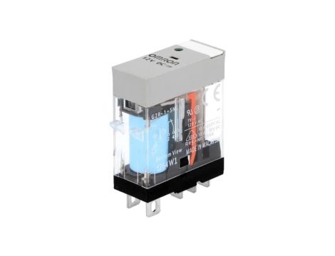 G2R-1-SN-12DC Przekaźnik: elektromagnetyczny SPDT Ucewki: 12VDC 10A/250VAC