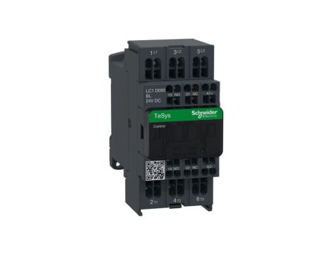LC1D093BL Stycznik 3-biegunowy NO x3 Styki pomocnicze: NC + NO 24VDC, 9A