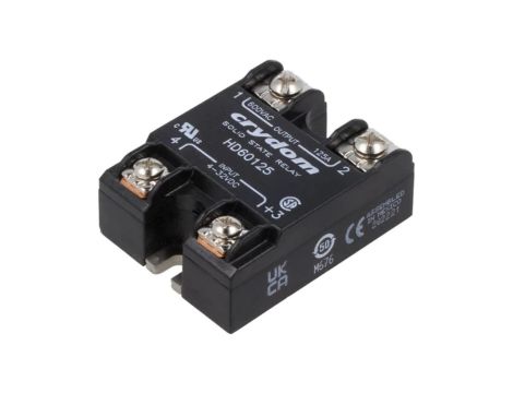 Przekaźnik półprzewodnikowy Uster: 4...32VDC 125A 48...660VAC HD60125