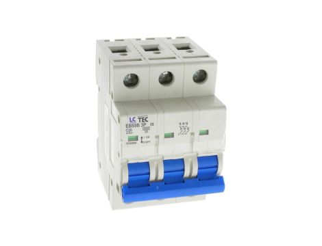Wyłącznik instalacyjny nadprądowy nadmiarowoprądowy 3P 3M C 20A 6kA 490440 EBS9B