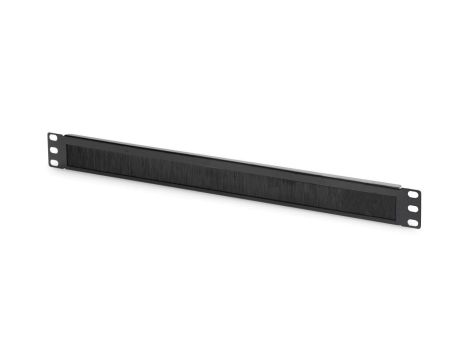 Panel zapasu kabla ze szczotką 1U S/483 G/11 czarny DN-97661