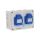 Rozdzielnica 2x3x16A INA=16A IP54 SB-001505-P0010-54