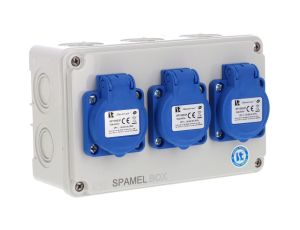 Rozdzielnica 3x3x16A INA=16A IP54 SB-001705-P0040-54