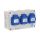 Rozdzielnica 3x3x16A INA=16A IP54 SB-001705-P0040-54